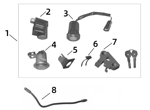 ultra bee Key Switch Set