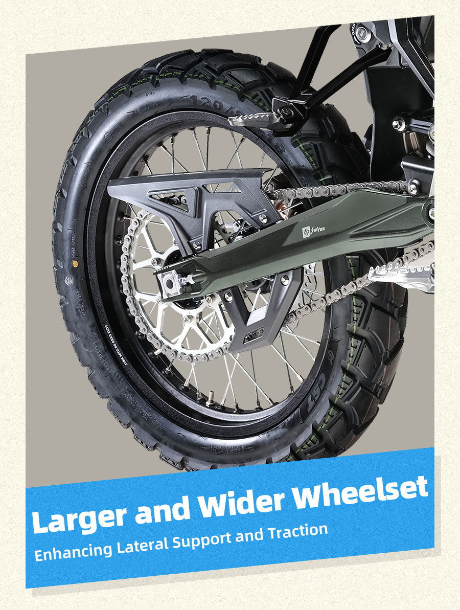 Ultra Bee All-terrain Wheel Set.