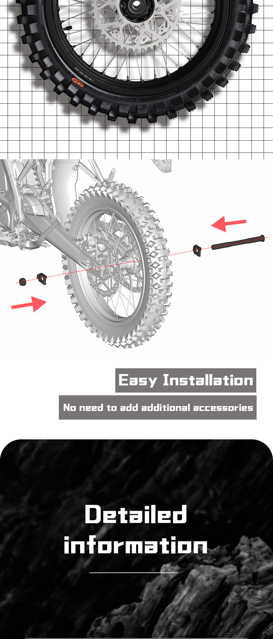 performance rear wheel set