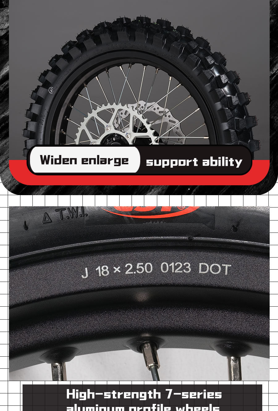 performance rear wheel set