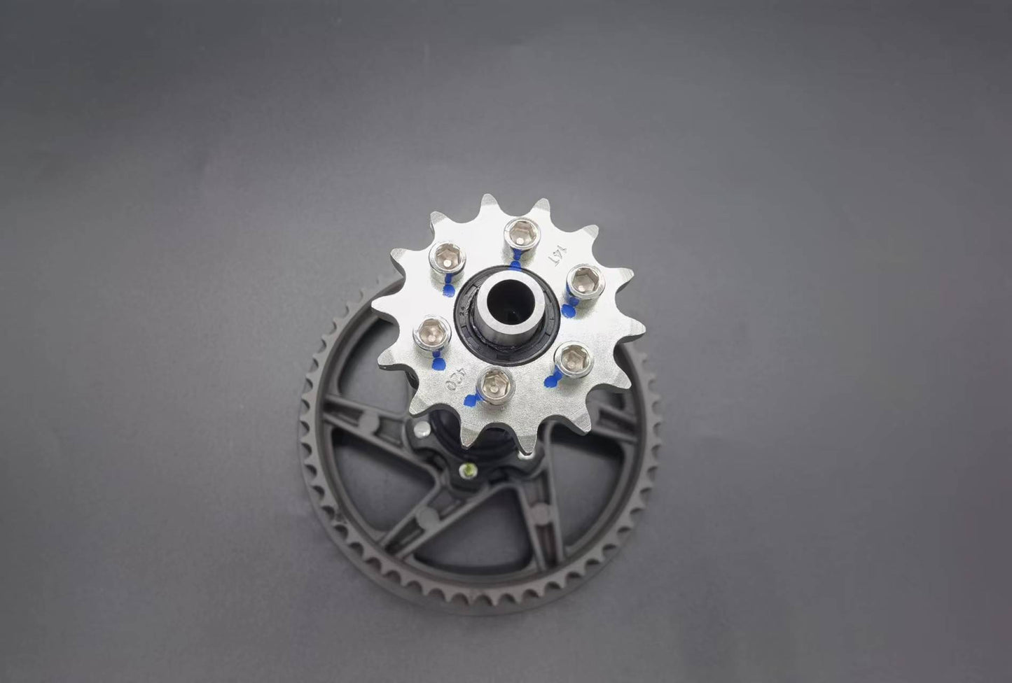 Sur-ron light bee Mid. Shaft Sleeve + Power Output Shaft Sprocket (14T) + Rr. Belt Pulley