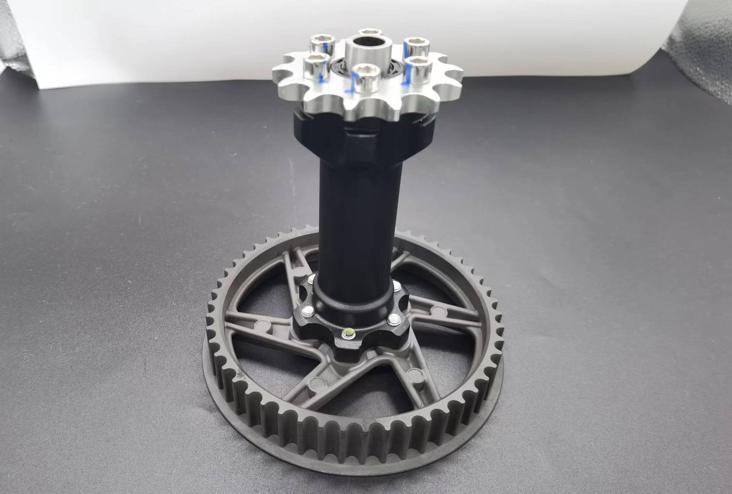 Sur-ron light bee Mid. Shaft Sleeve + Power Output Shaft Sprocket (14T) + Rr. Belt Pulley