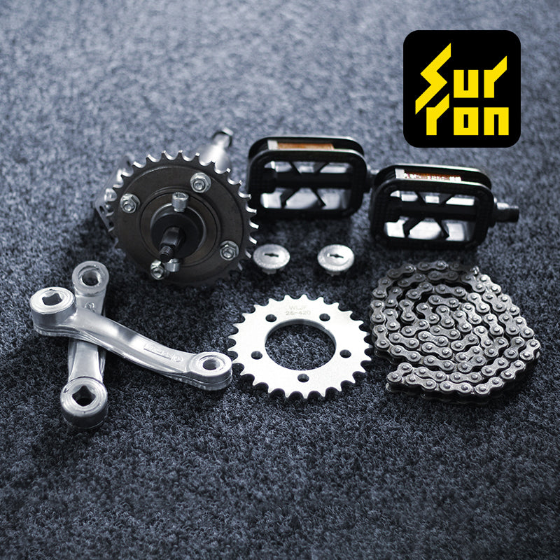 sur ron pedal surron lbx pedal conversion kit