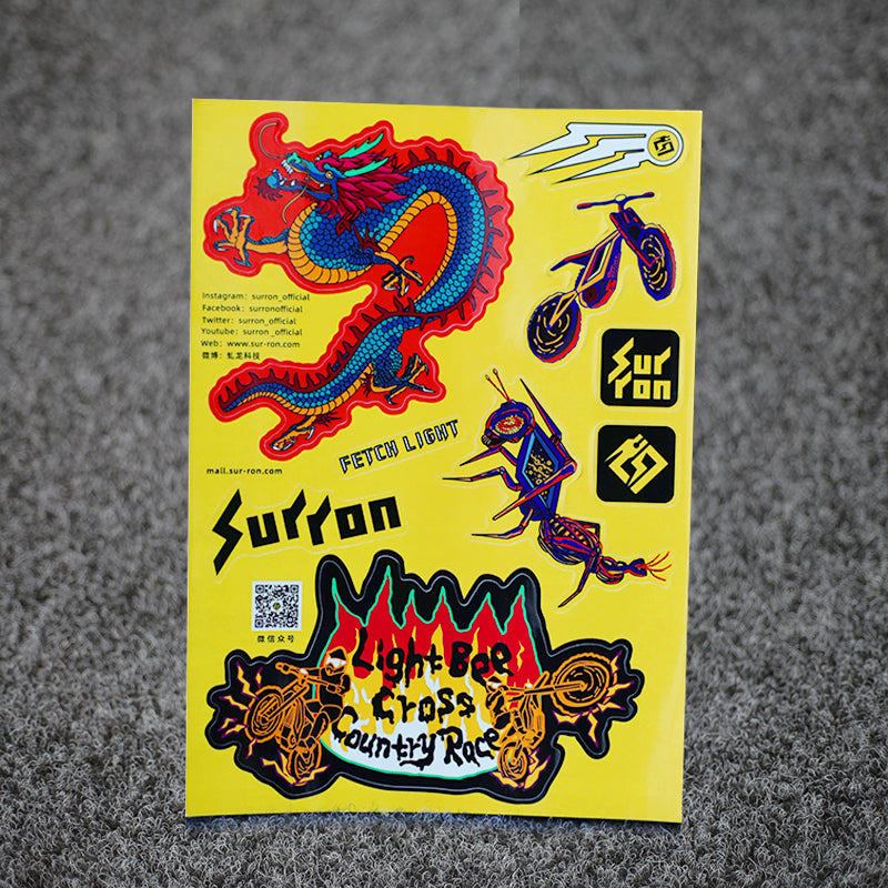 sur-ron STICKER SHEET