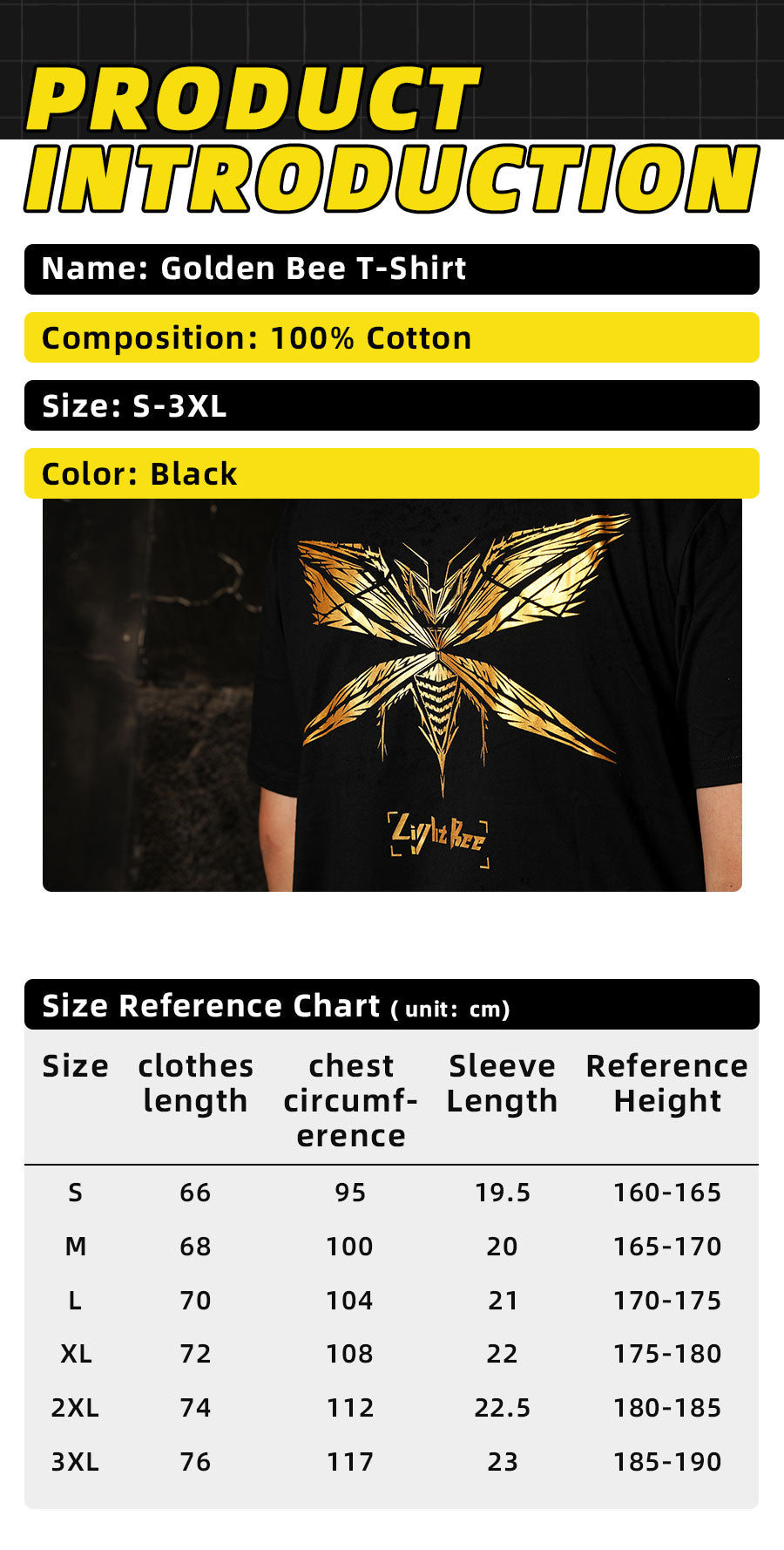 Golden Bee - T-Shirt